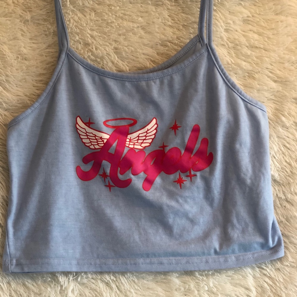 “Angels” Crop Top